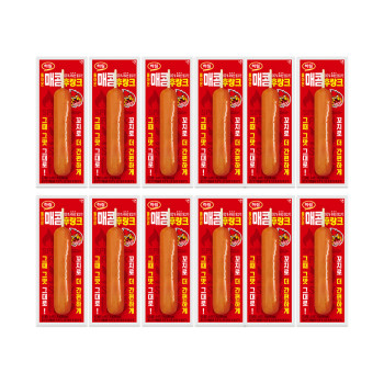 [하림] 매콤후랑크 70g 12개
