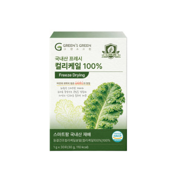 [그린스그린] 국내산 프레시 컬리케일 100% 3박스