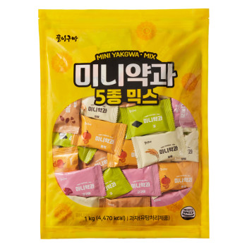 [꿀이구마] 미니약과 5종 1kg