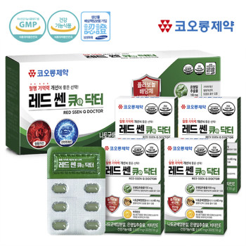 [코오롱제약] 레드 쎈 큐 닥터 600mgx120정