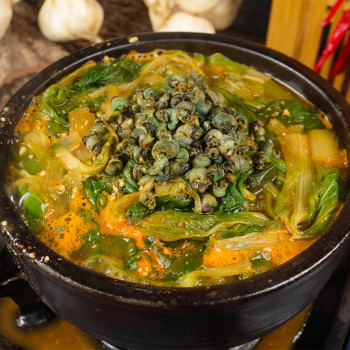 기력보충!올갱이(다슬기) 해장국, 1팩 500g , 몸에 좋은 다슬기 HACCP