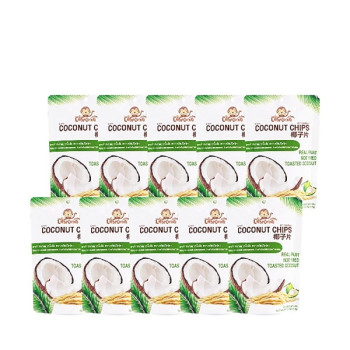 Crispconut 코코넛칩 오리지널 40g x 10개입