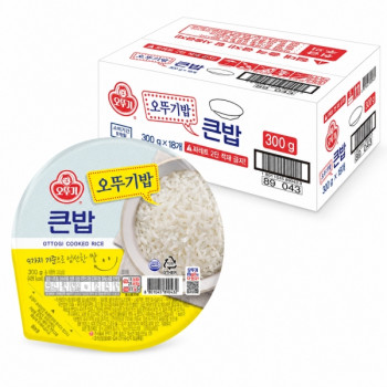 오뚜기 오뚜기밥 큰밥 300g x 18개