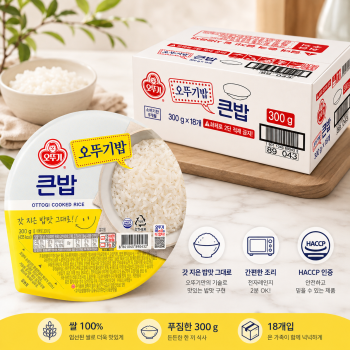 오뚜기 오뚜기밥 큰밥 300g x 18개