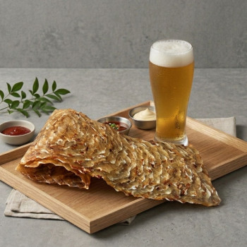 부산 구포시장 줄쥐포 장줄 삼천포가공 튀김용쥐포 1줄 300g