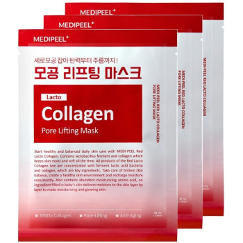 메디필 마스크팩 30 매 - 레드 락토 콜라겐