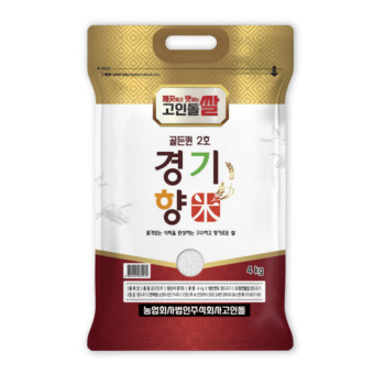 (국내산) 경기향미 골드퀸2호 (상) 4kg