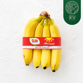 [꿀담] 간편한 영양간식 Dole 바나나 (송이당1.0-1.2kg)