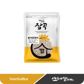 국산 발아 찰현미 1kg/2kg(1kgX2) 현미찹쌀