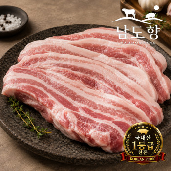(농할) [딱! 7일 특가] [남도향] 1등급 한돈 삼겹살(구이/보쌈) 300g/500g/1kg