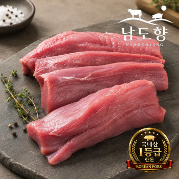 (농할) [남도향] 1등급 한돈 안심 300g/500g/1kg