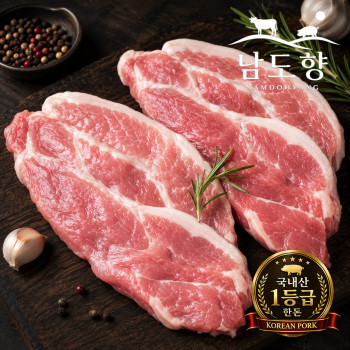 (농할) [남도향] 1등급 한돈 앞다리살(보쌈/찌개) 300g/500g/1kg