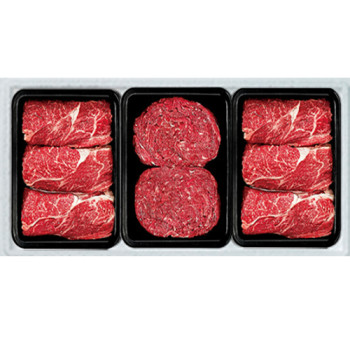 1+등급 명품 감사한우 등심세트3호[1.2kg] (불고기 400g*1 + 등심 400g*2