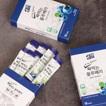[모닝팜] 유기농 짜먹는 블루베리 20gx10포