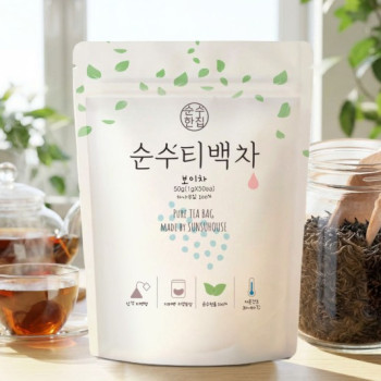 [순수티백]순수한집 보이차 티백 1팩 50개입