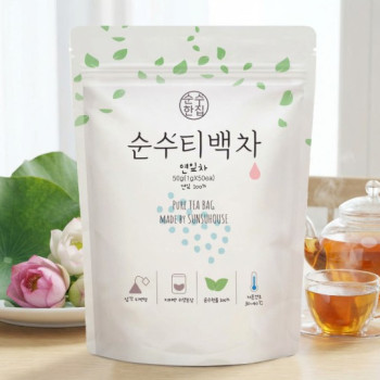 [순수티백]순수한집 연잎차 티백 1팩 50개입