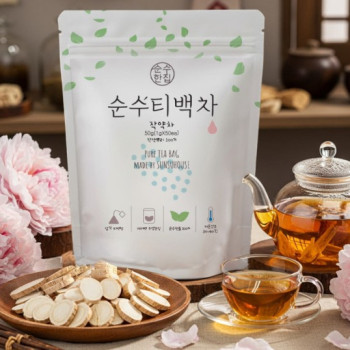 [순수티백]순수한집 작약차 티백 1팩 50개입