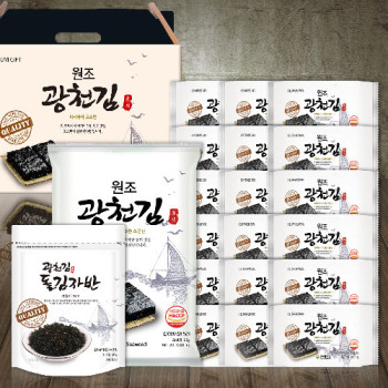 [26추석][원조]광천김 알찬선물세트 4종 택1