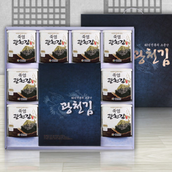 [26추석][원조]죽염광천캔김 선물세트 5종 택1