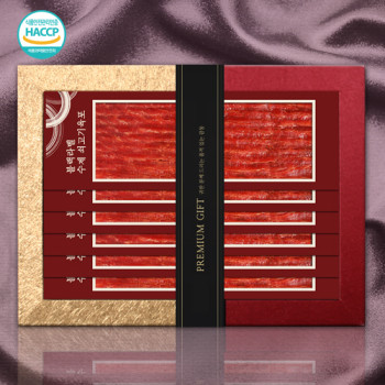 [26추석][블랙라벨]수제 쇠고기육포 5호 400g(채반50g 8p)