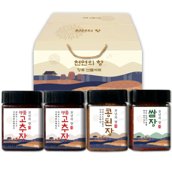 [26추석]전통장류 혼합선물세트 고추장/된장/쌈장 2종 택1