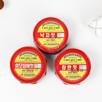 자연숙성 광천토굴젓갈 3종세트 600g (오징젓 창란젓 낙지젓 선택)