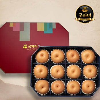 [굿파머] 8각 프리미엄 배 선물세트 (7.5kg/배12과)