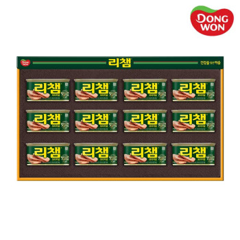[26년추석][동원선물세트] 리챔G12호 (리챔 오리지널 200g 12캔)