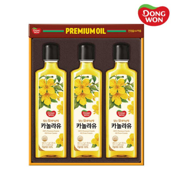 [26년추석][동원선물세트] 카놀라유 4호 (카놀라유 480ml 3병)