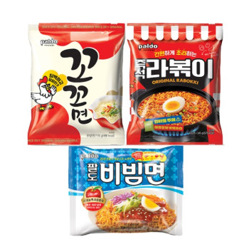 인기 봉지라면! 꼬꼬면5+비빔면5+라볶이4 14개