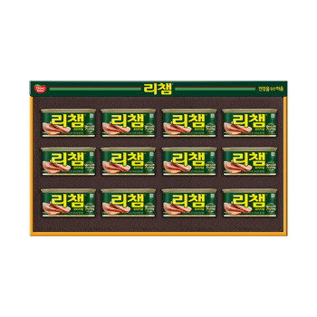 [동원선물세트] 26추석 리챔G12호 No-Cap(리챔 오리지널 200g 12캔)