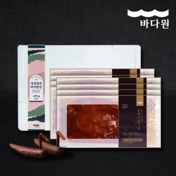 [바다원] 눈맞은 대관령 황태 양념구이 선물세트