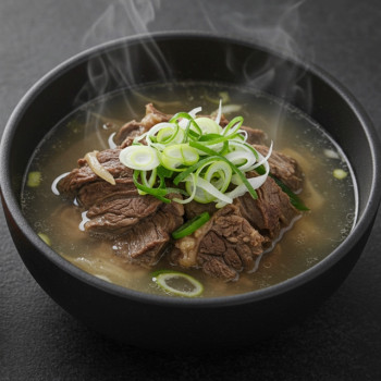 뼈가 없어 먹기 편한 깔끔시원한 순살 소갈비탕 600g