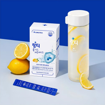 링티 쿨가드 의사가 만든 28일 회복솔루션 레몬에이드 11.6g x28 +500ml 전용보틀 세트