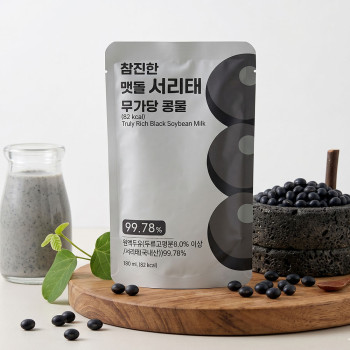 국내산 서리태 무첨가 무가당 콩물(180mlX15포)
