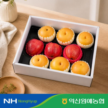 [익산원예농협] 명절 혼합과일 선물세트 홍로사과 신고배 사과배