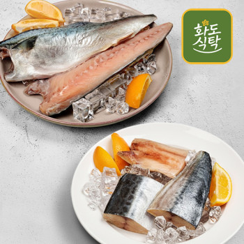 [화도식탁] 제주 인기혼합 (고등어180g*5팩+삼치200g*5팩)총 1.9kg