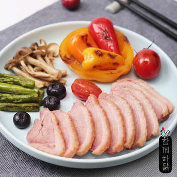 [자연미덕] 국내산 오리훈제 바베큐 1kg/2kg
