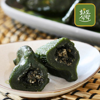 [화도식탁] 영광 깨(흑임자) 모시송편 20개/1kg