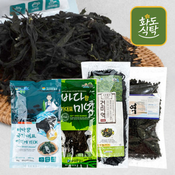 [화도식탁] 완도 최고급 원초 건미역/자른미역