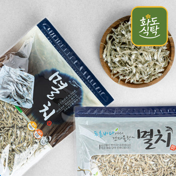 [화도식탁] 완도산 최상급 봉지멸치 300g/500g/1kg (사이즈별)