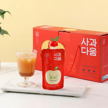 [무배] 사과다움 NFC 씨없는 사과즙 10포-80포