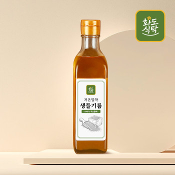 [화도식탁] 당일 저온착유 국내산 생들기름 180ml/300ml