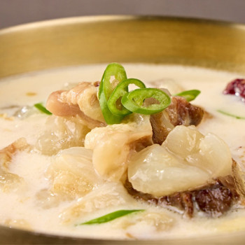 [비젼푸드] 무첨가 한우 사골 도가니탕 500G*4팩