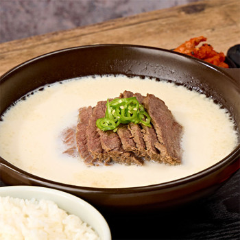 [비젼푸드] 무첨가 한우 사골 소머리곰탕 500G*4팩