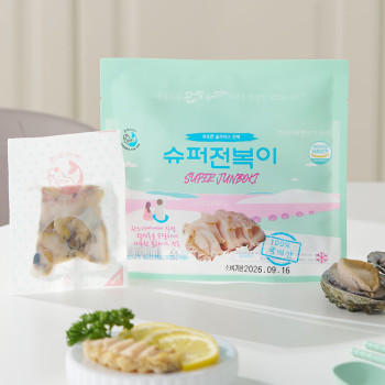 [완도더씨] 슈퍼전복이 (전복 순살 슬라이스)