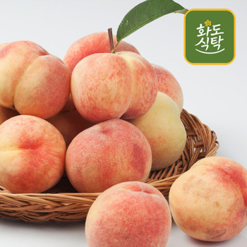 [화도식탁] 산지직송 고당도 말랑이 백도 복숭아 2kg/4kg