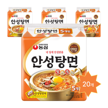 [농심] 안성탕면 20개입(멀티)