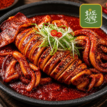 [화도식탁] 팔당 불오징어 순한맛/매운맛 2팩 (소스증정)
