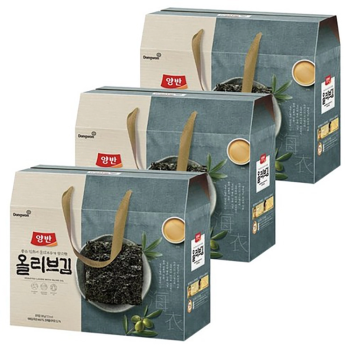 2027 동원 올리브 김 식탁 케이스 96g(24PX4g) 3세트